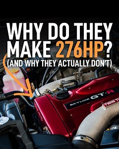 JDM cars from the 90s and early 00s were often advertised at 276hp. Here's why that was and why it was often false! 🤔 . #CarThrottle #JDM . Footage Credits🎥: https://bit.ly/2FRiEWl https://bit.ly/2Ttxo5K https://bit.ly/2Tw57LB | Car Throttle
