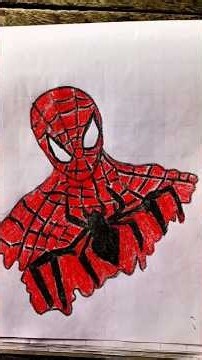 Spider-Man New Characters Oil Pastel Art Process | Amazing Superhero Drawing 🎨🕷️