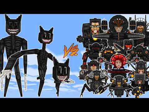 CARTOON CAT vs ASTRO TOILET, SKIBIDI TOILET | MINECRAFT PE BATTLE