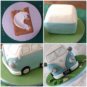 I really want to have a camper van, a CAKE camper van 😅😍 | MetDaan Cakes