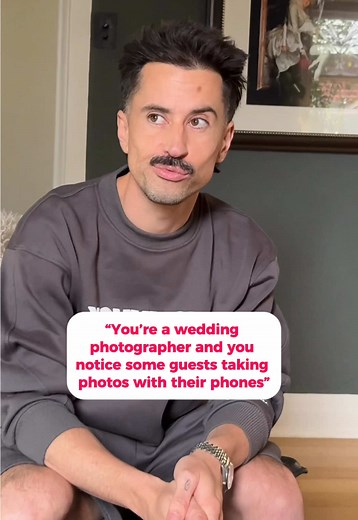 Hilarious Fake Scenarios for Wedding Photographers