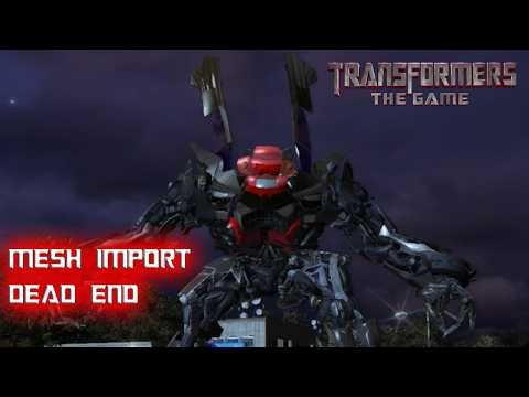 Transformers The Game Mods - Mesh Import Dead End