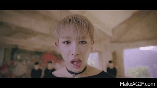 MONSTA X (몬스타엑스) - 네게만 집착해 (Stuck) MV on Make a GIF