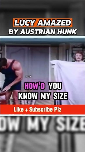 Lucille Ball shocked by Arnold Schwarzenegger cameo on Here’s Lucy 😂 #Shorts #ILoveLucy #terminator