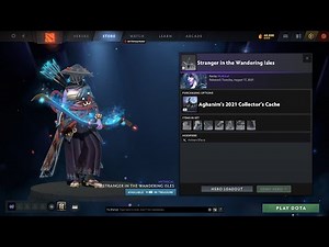 AGHANIMS 2021 COLLECTORS CACHE - STRANGER IN THE WANDERING ISLES - DrawRanger SET