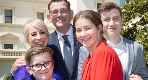 Meet Victorian Premier Daniel Andrews' three teenage children