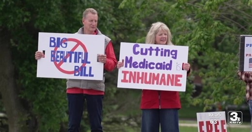 Concern over cuts to Medicaid and SNAP benefits spark protest at Memorial Park