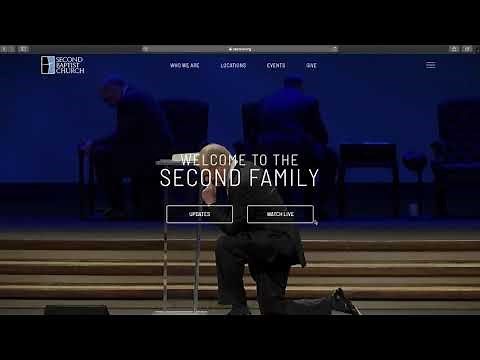 Finding Online Worship | Second Baptist Church Houston