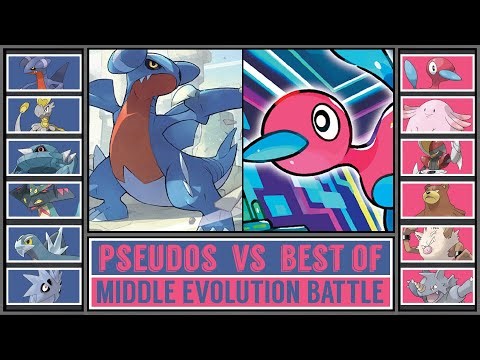 PSEUDO LEGENDS vs BEST POKÉMON | Middle Evolution Battle