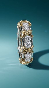 37 reactions | Seemingly sewn together by 18k gold cross-stitches, Sixteen Stone by Tiffany is a masterful showcase of the House's world-renowned diamonds. | Robb Report | Facebook