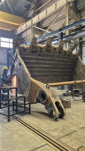 Восстановление челюсти карьерного экскаватора ЦВК г Караганда