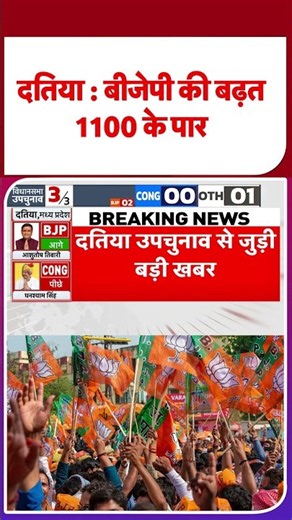 Datia By-Election Result: BJP Takes the Lead in Datia | Datia election result | TV9 MPCG