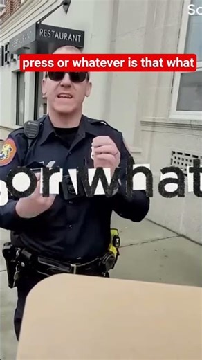 TOO APREE Is Too Funny! #lawenforcement #TOO APREE #cops #firstamendmentaudit