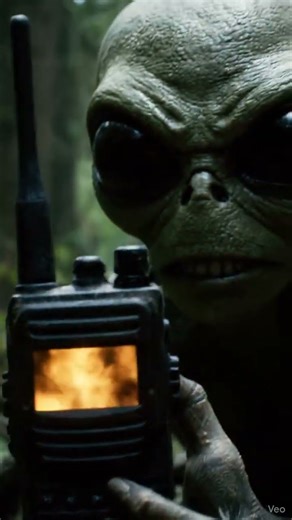 Alien Terrified by Talking Human Artifact 📻😨 #alien #alienpov #funnyshorts #viralshorts #shorts