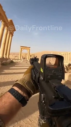 🇺🇸🏛️ Delta Force Operators Clear Ancient Ruins #syria