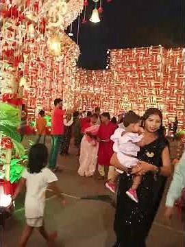 Durga Puja Pandal 2025 | Milan Mela Kolkata Kalighat Highlights & Festive Vibes #durgapuja2025