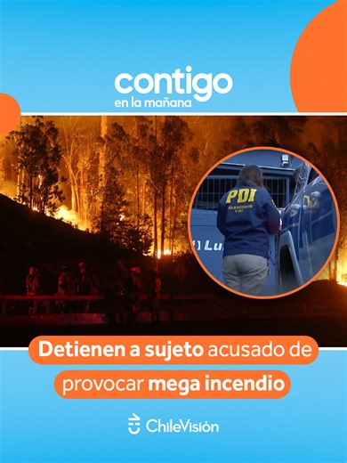 Detenido por Mega Incendio en Concepción: Causas y Consecuencias