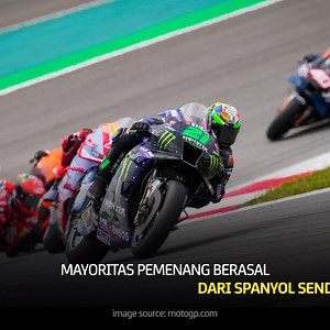 Buat yang belum tau, ini lho fakta-fakta dari GP Spanyol, yang akan jadi tuan rumah untuk #SpanishGP hari ini jam 18.00 WIB. Jangan sampe lupa buat nonton ya! #T7 Yamaha Motor Indonesia RCB Indonesia | TRANS7