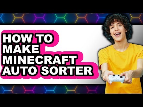 How to Make Minecraft Auto Sorter - Step by Step