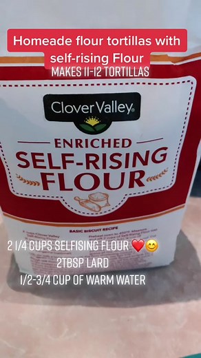 DIY Easy Homemade Flour Tortilla Recipe