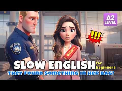 They Won’t Let Her Get on the Plane! | Easy English Listening Story (A2 Level)