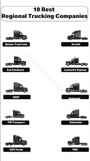 Best Regional Companies for Drivers