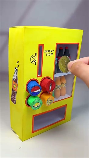 Manual Diy Vending Machine#Diy #Craft #Handmade