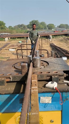 How to zoggal bend on bar bending machine 🤔