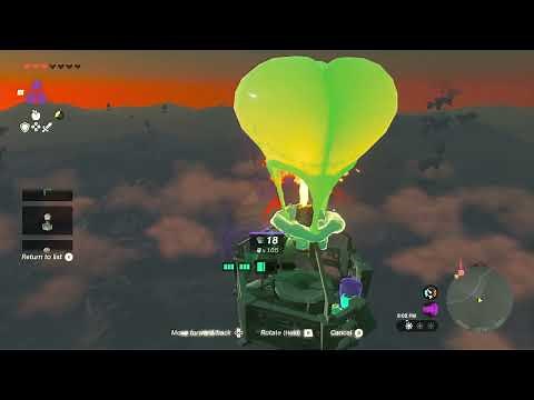 TotK Tutorial - Central Hyrule Sky Archipelago Star Island