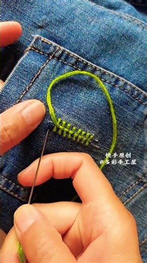 Don't throw away torn clothes! A few simple stitches can mend them—