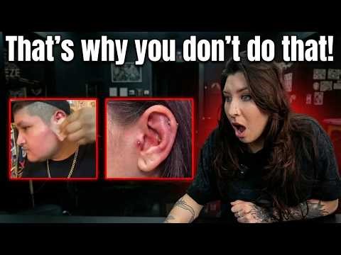 This is What Happens With Bad Piercing Technique