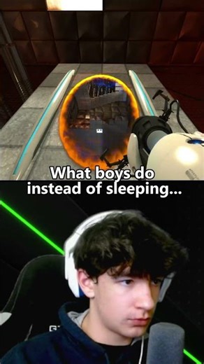 chamber 10 :) #gaming #speedrunning #portal