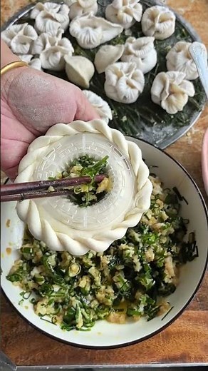 Perfectly Shaped Handmade Dumplings 🥟✨
