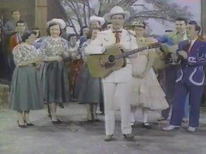 Grand Ole Opry Gang - The Crawdad Song (1950s) 🇺🇸 📺 Grand Ole Opry -Musicians- Ernest Tubb Minnie Pearl The Carter Family Faron Young Johnny & Jack Webb Pierce. ✓"The Crawdad Song" - Traditional Folksong originating in the southern United States and first published in a collection of songs in 1917 by Cecil Sharp. This song is apparently a variation of an older traditional work, "Sweet Thing", which is of African-American origins. "Crawdad Song" is collected as number 4853 in the Roud Folksong