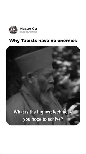 Why Taoists have no enemies. ❌