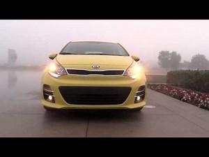 2016 Kia Rio five-door hatchback b-roll video