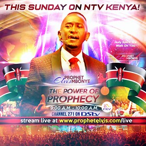 580 reactions · 581 shares | Prophet Elvis Mbonye on NTV Kenya this Sunday August 16, 2020 at 9:00 am - 10:00 am East African Time (EAT)!! Live stream at www.prophetelvis.com/live #ProphetElvisMbonye | Prophet Elvis Mbonye | Facebook