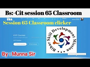 Bs:-Cit: session 65Classroom clicker | 65 Classroom clicker | Kyp session 65 Classroom clicker