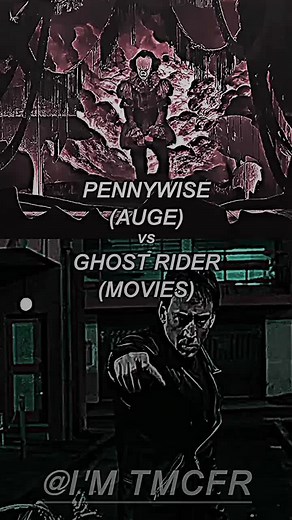 Pennywise vs Ghost Rider Battle - Movie Showdown