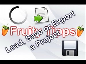 Fl Studio - How To Load, Save or Export A Project