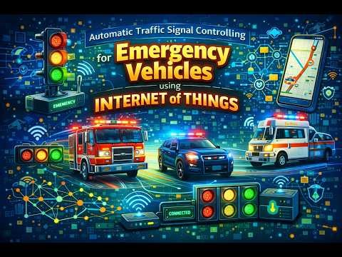 Automatic Traffic Signal Controlling for Emergency Vehicles using Internet of Things (IoT) 🚦🚑
