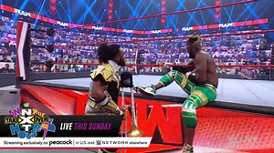 1.3M views · 10K reactions | Randy Orton shows up to be in Matt Riddle’s corner, as The Original Bro takes on The New Day’s Kofi Kingston on Raw. | WWE Raw | Facebook