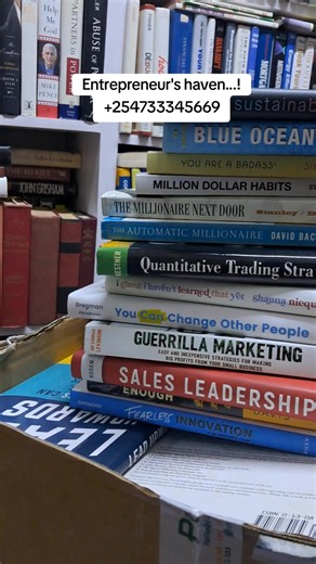 #fyp This stack is a curated arsenal for the modern entrepreneur. From Blue Ocean Strategy to Million Dollar Habits and The Millionaire Next Door, the collection maps the psychology of wealth, disciplined execution, and unconventional market positioning. Quantitative Trading Strategies introduces analytical precision, while Guerrilla Marketing and Sales Leadership sharpen competitive edge and persuasion. Sustainable Leadership and Fearless Innovation emphasize longevity over hype, reminding read