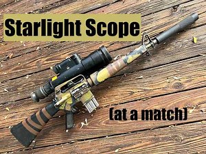 Using an AN/PVS-2 Starlight scope in modern times