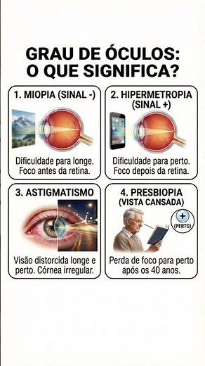 ​👓 Miopia ou Astigmatismo? Entenda o grau do seu óculos! #viralshorts