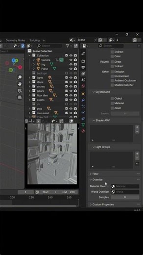 Clean Clay Renders in Blender | This is how artists do it super easy #blender3d #blendertutorial