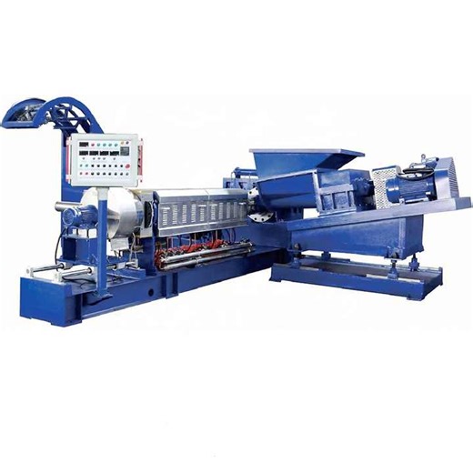 Compounder Extruder Machine for HDPE/LDPE/LLDPE PE CaCO3 Filler Granule Masterbatch Production Single Screw Extruder