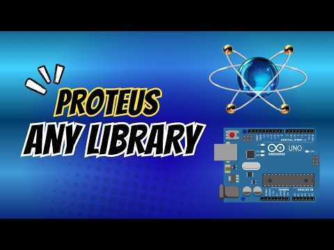 Installer n'importe quelle bibliothèque sur proteus 9