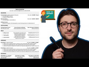 How To Make a Resume For Teachers | Microsoft Word