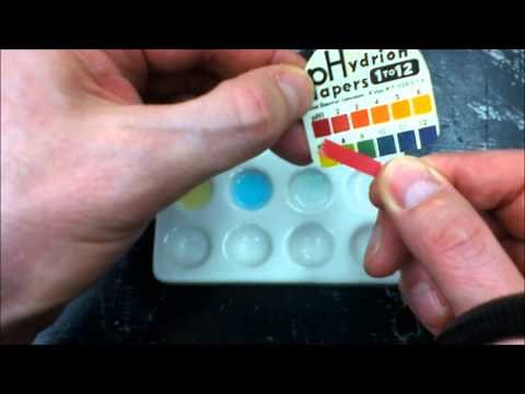 Testing Substances with pH Paper